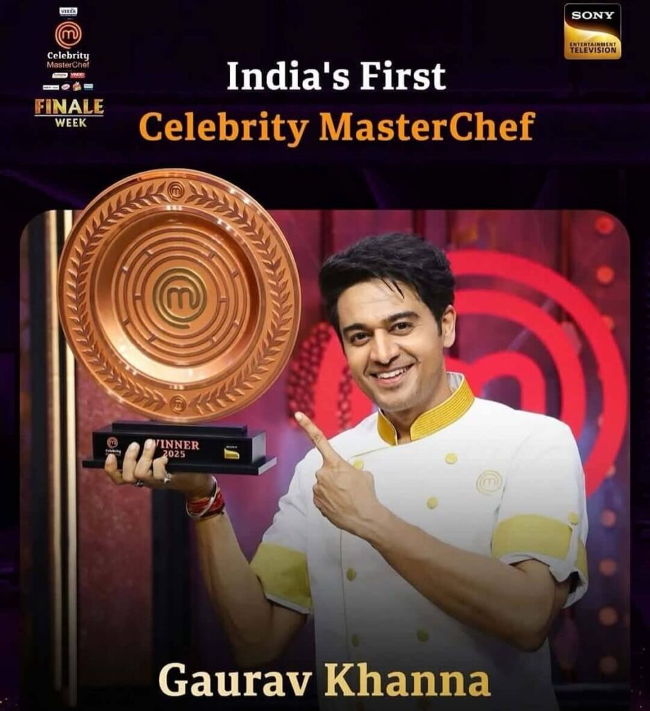 Gaurav khanna celebrity master chef winner 