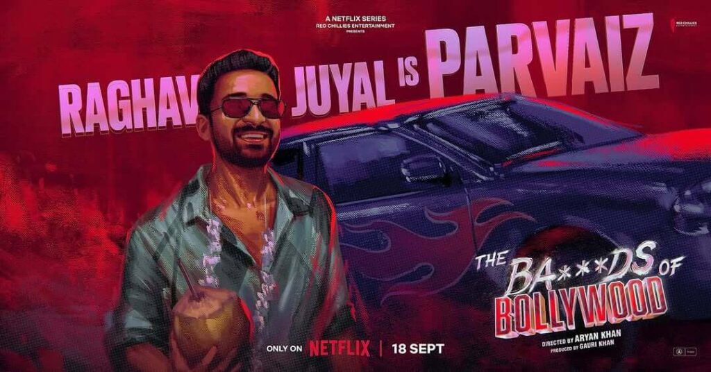 आर्यन खान webseries cast raghav jual 