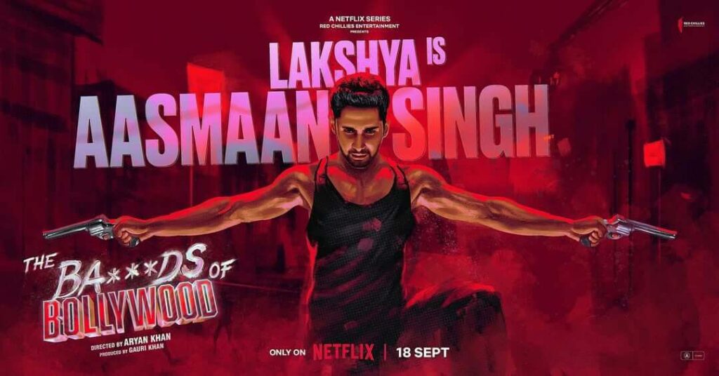 आर्यन खान webseries Lakshya lalwani
