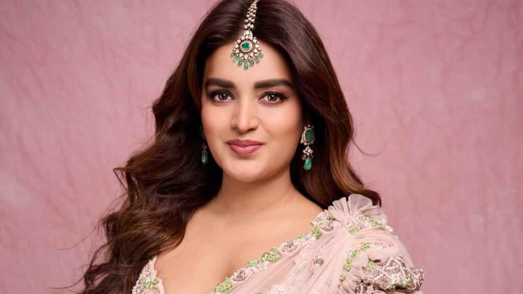 The Raja saab actress nidhi agarwal