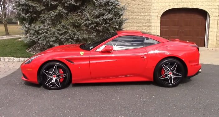 Gautam adani Farrari California car