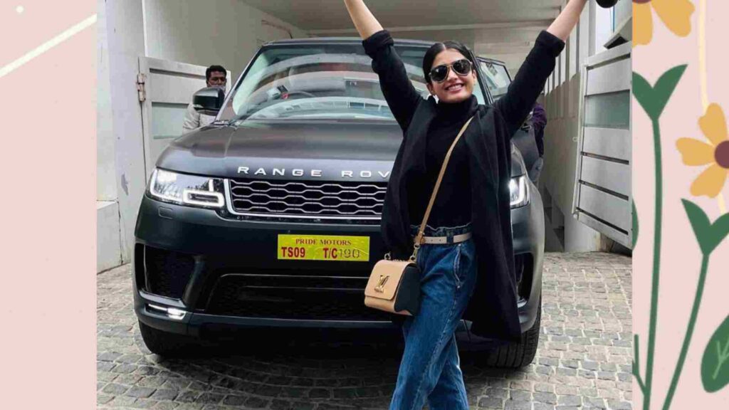 Rashmika mandanna  car collection 