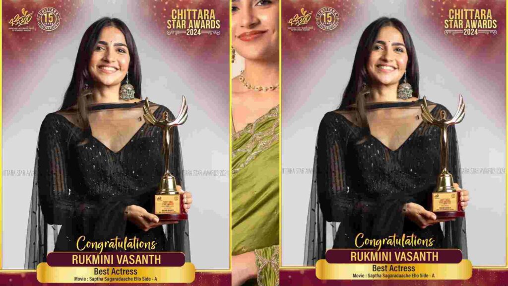 Rukmini Vasanth awards 